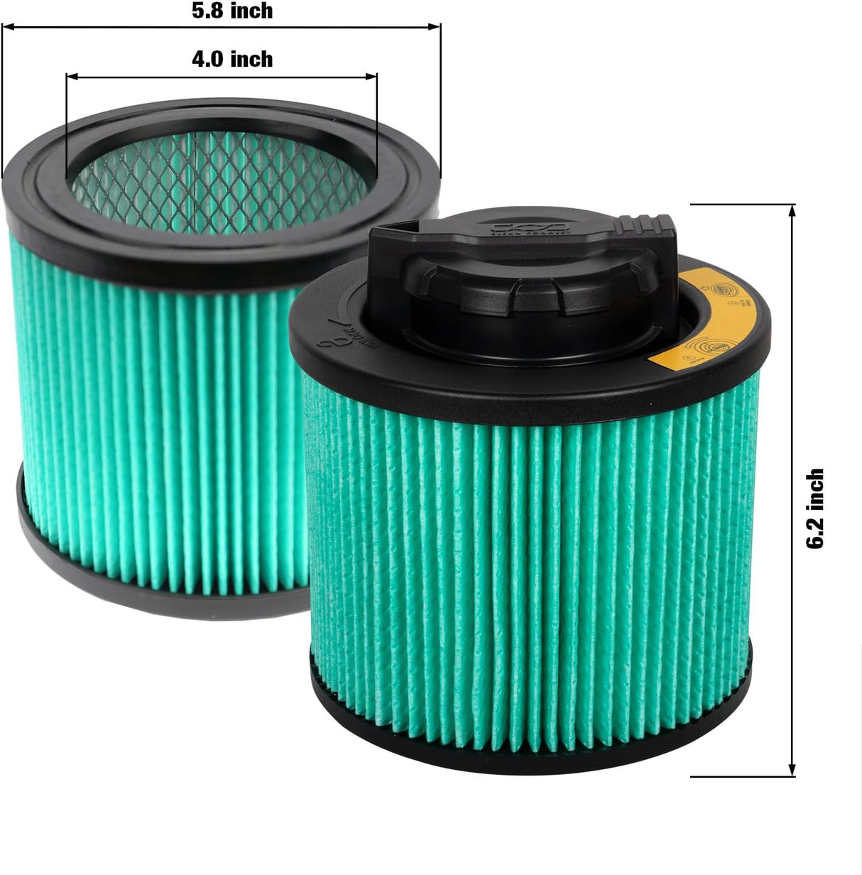 Filtro HEPA Aspiradora Dewalt 4 a 8 GAL DXVC4003