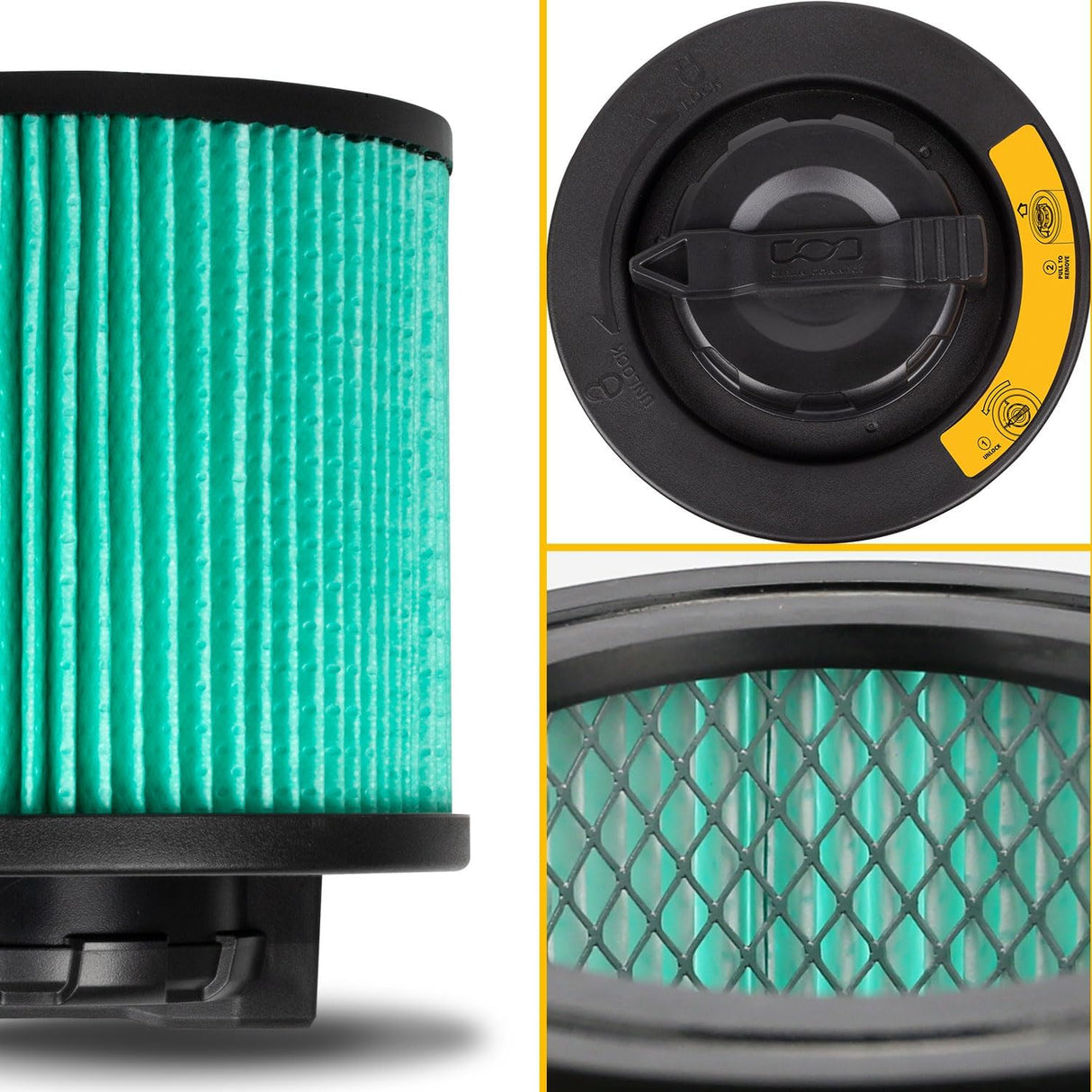 Filtro HEPA Aspiradora Dewalt 4 a 8 GAL DXVC4003
