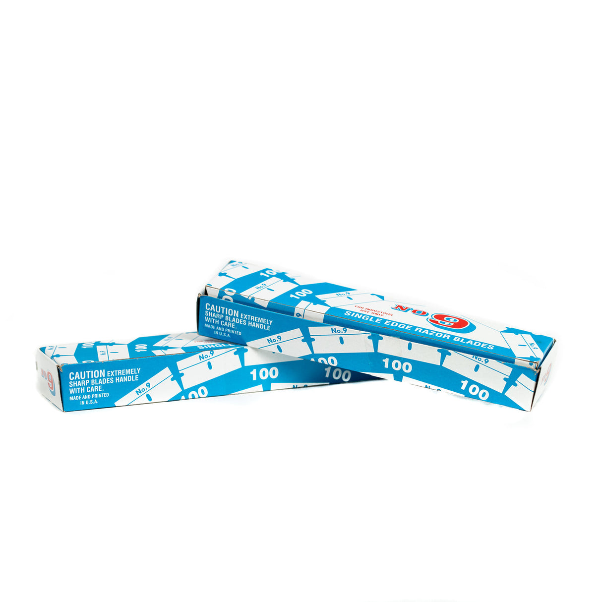 Caja de Navajas US Blade #9 1 Filo Acero Inoxidable 100 Pzs