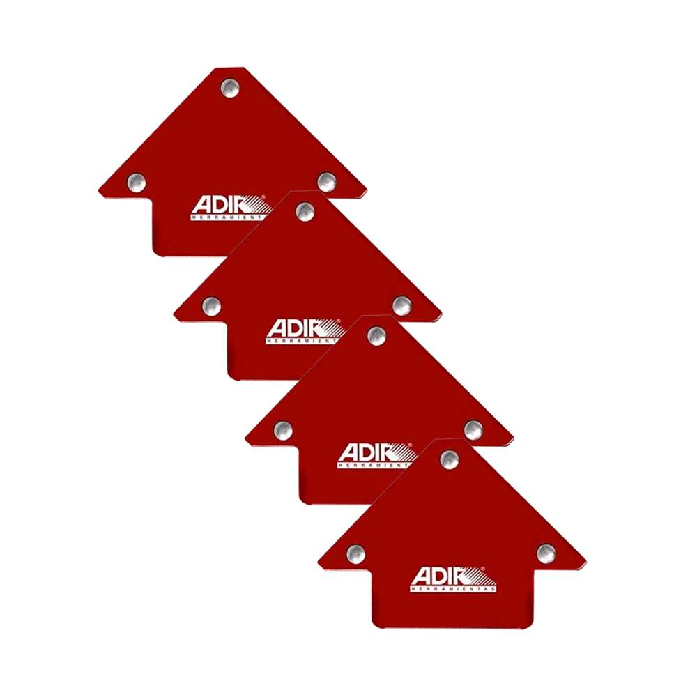 Kit de Escuadras para Soldar Adir 6730 4 Pzs