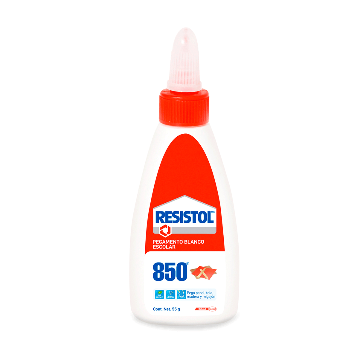 Pegamento Blanco Resistol 850 Escolar 55 grs