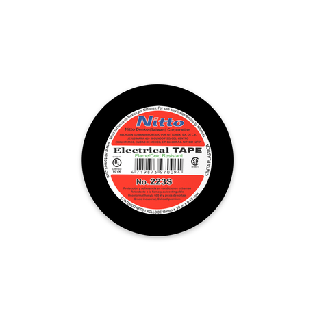 Cinta Aislante Nitto 223s Color Negro - FERREKUPER