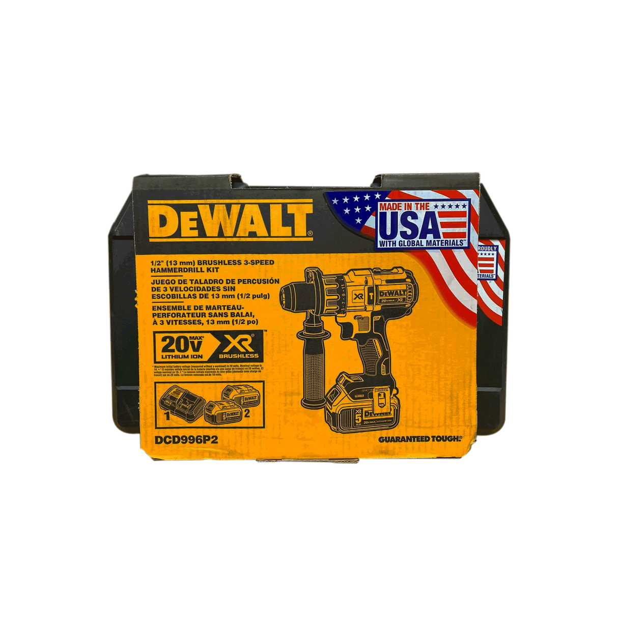 Rotomartillo DeWalt DCD996P2 20 V