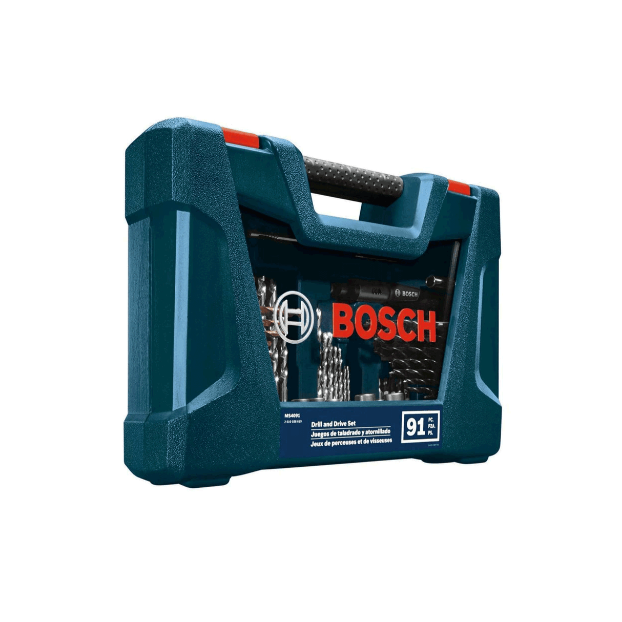 Set de Brocas y Puntas de Atornillado Bosch 91 Pzs