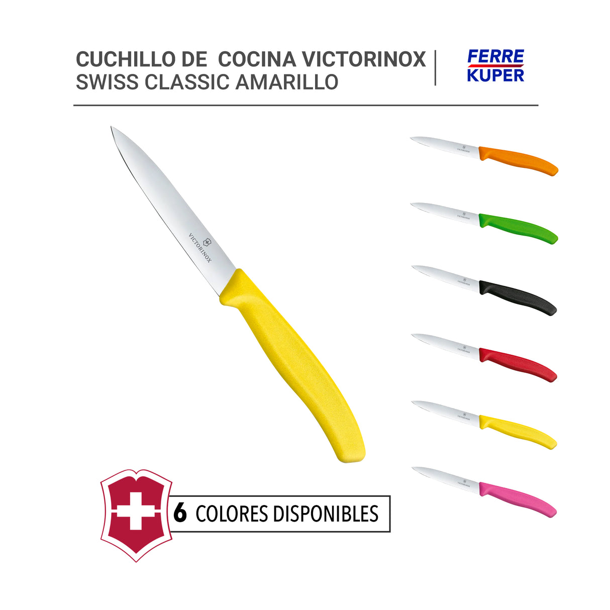 Cuchillo de Cocina Victorinox Swiss Classic Legumbres 10 cm
