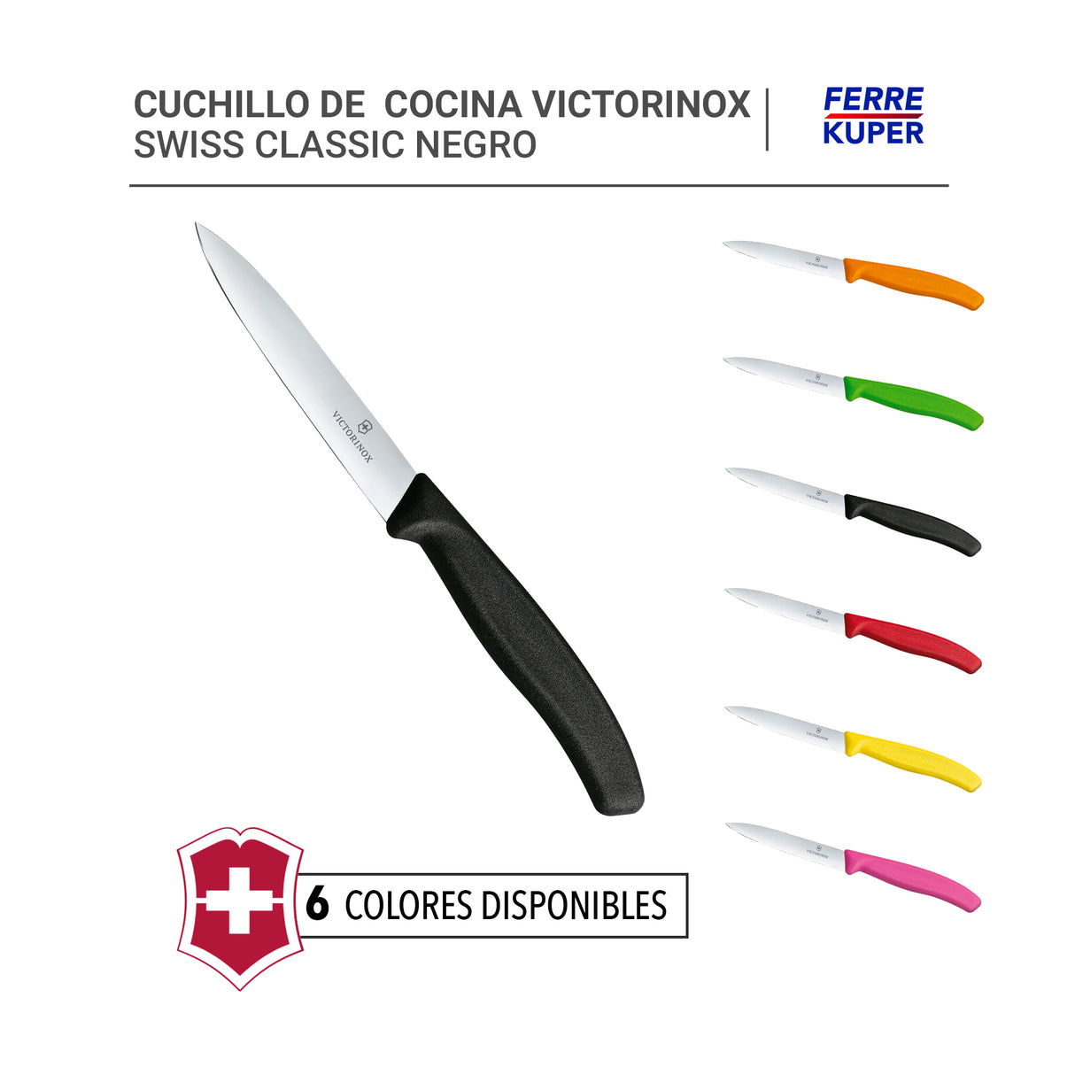 Cuchillo de Cocina Victorinox Swiss Classic Legumbres 10 cm