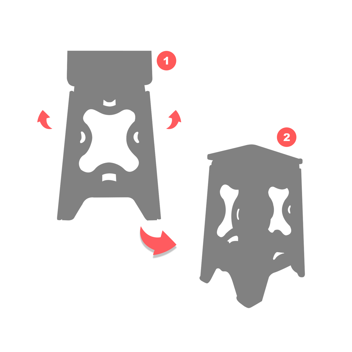 Banco Plegable D/Plastico - FERREKUPER