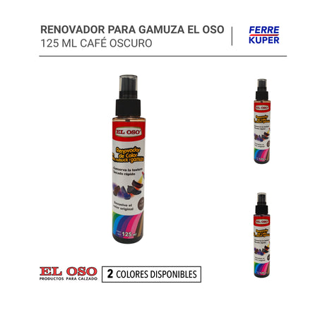 Renovador para Gamuza El Oso 125 ml