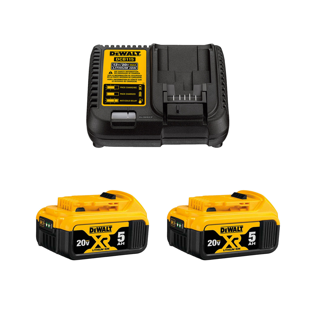 Rotomartillo SDS Plus Dewalt DCH273P2 1100 RPM 20 V