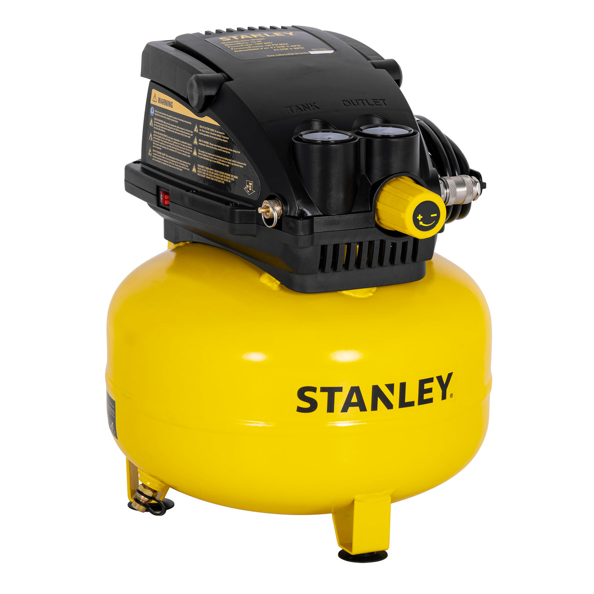 Mini Compresor Stanley S/Aceite Pancake 3GAL 1/3HP 210301