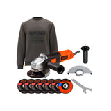 Esmeriladora Black And Decker G720-B3 + Sudadera Oficial Dewalt Delaware