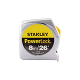 Flexómetro Stanley 33-428MX Powerlock 8 Mts