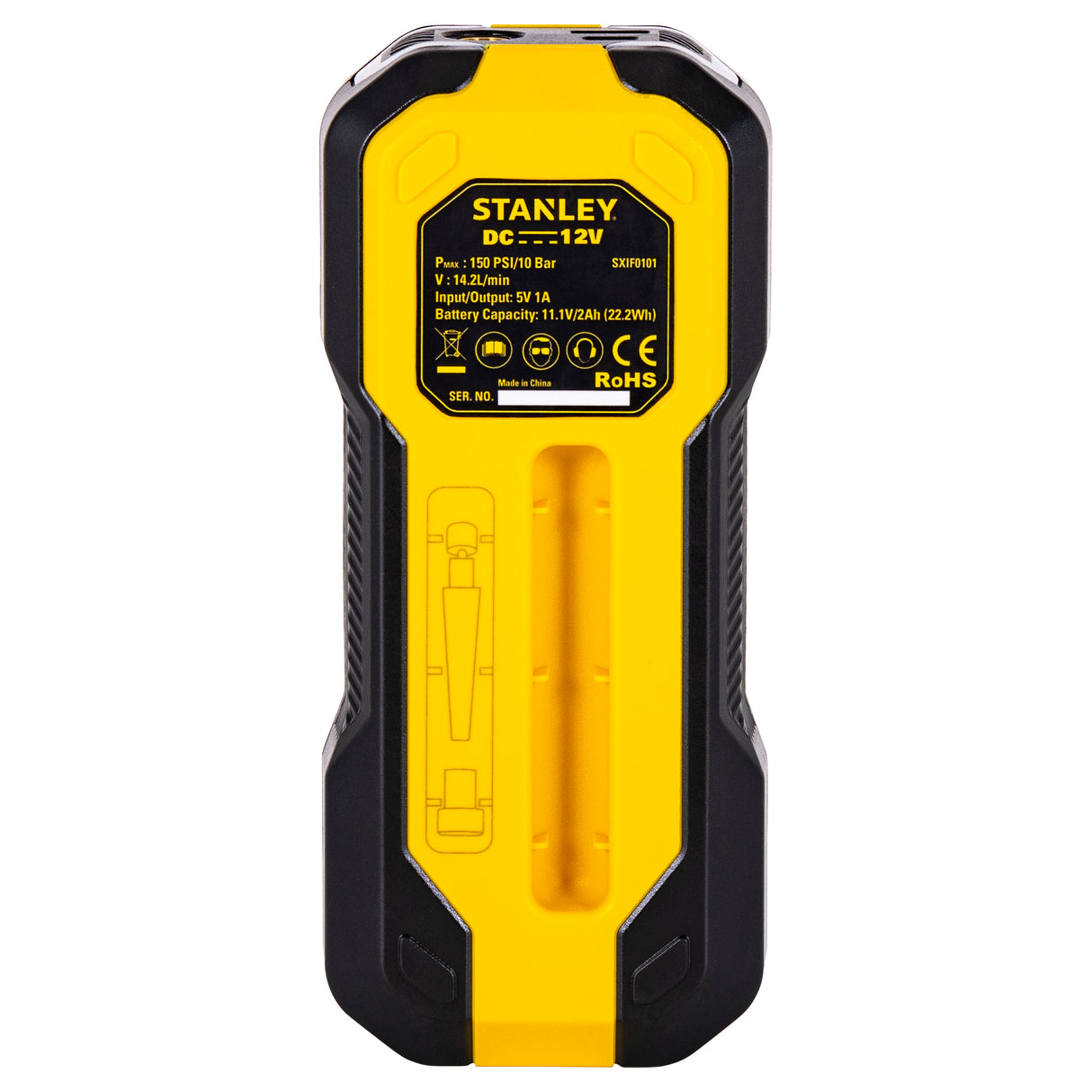 Mini Inflador Eléctrico Stanley Portátil Pro SXIF0101