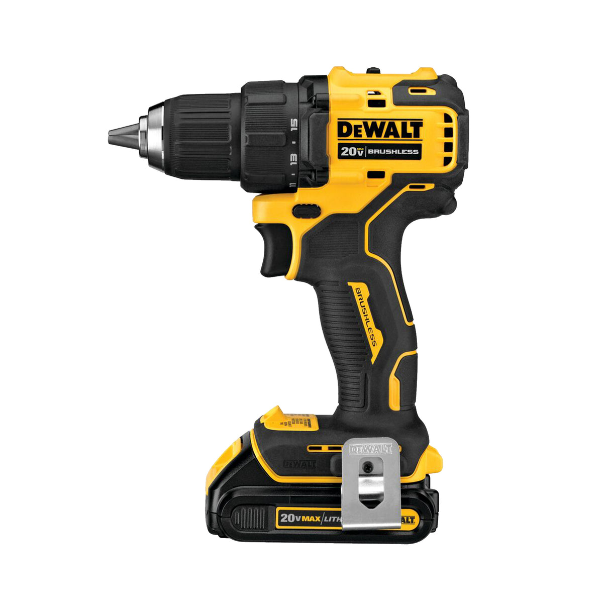 Taladro Atornillador Brushless Atomic Dewalt DCD708C2 20 V