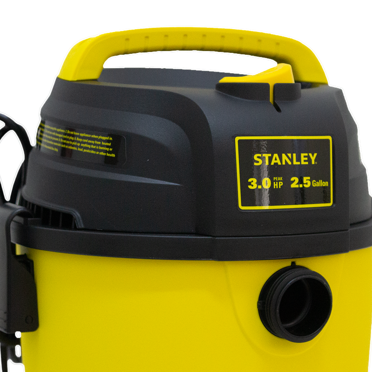 Aspiradora Profesional Seco/Mojado Stanley 3HP SL18134P