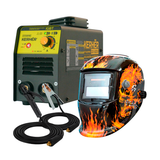 Kit Soldadora Careta Kerhër KTI120PRO 110/220 V 120 A Craneo