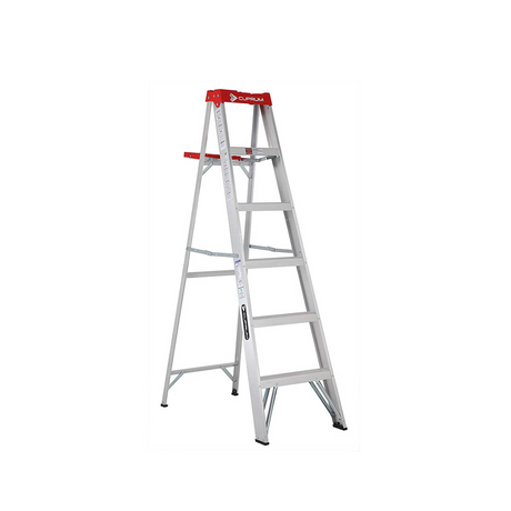 Escalera de Tijera Cuprum C-2312-06 Uso Comercial - FERREKUPER