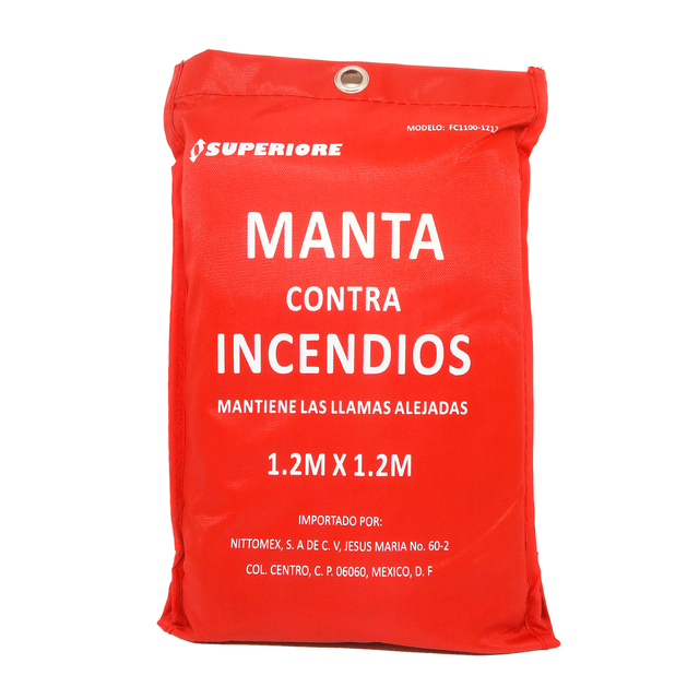 Manta Contra Incendio Superiore 1.20 X 1.20 Mts - FERREKUPER