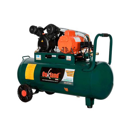 Compresor de Aire de Banda Oakland COM-1108 1 HP 108 L - FERREKUPER