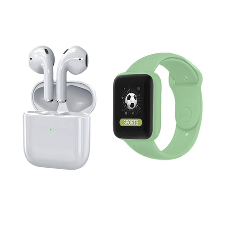 Audífonos InPods12 + Watch Smart Macaron