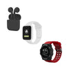 Audífonos inPods 12 + Smart Watch Macaron + Smart Watch Sport