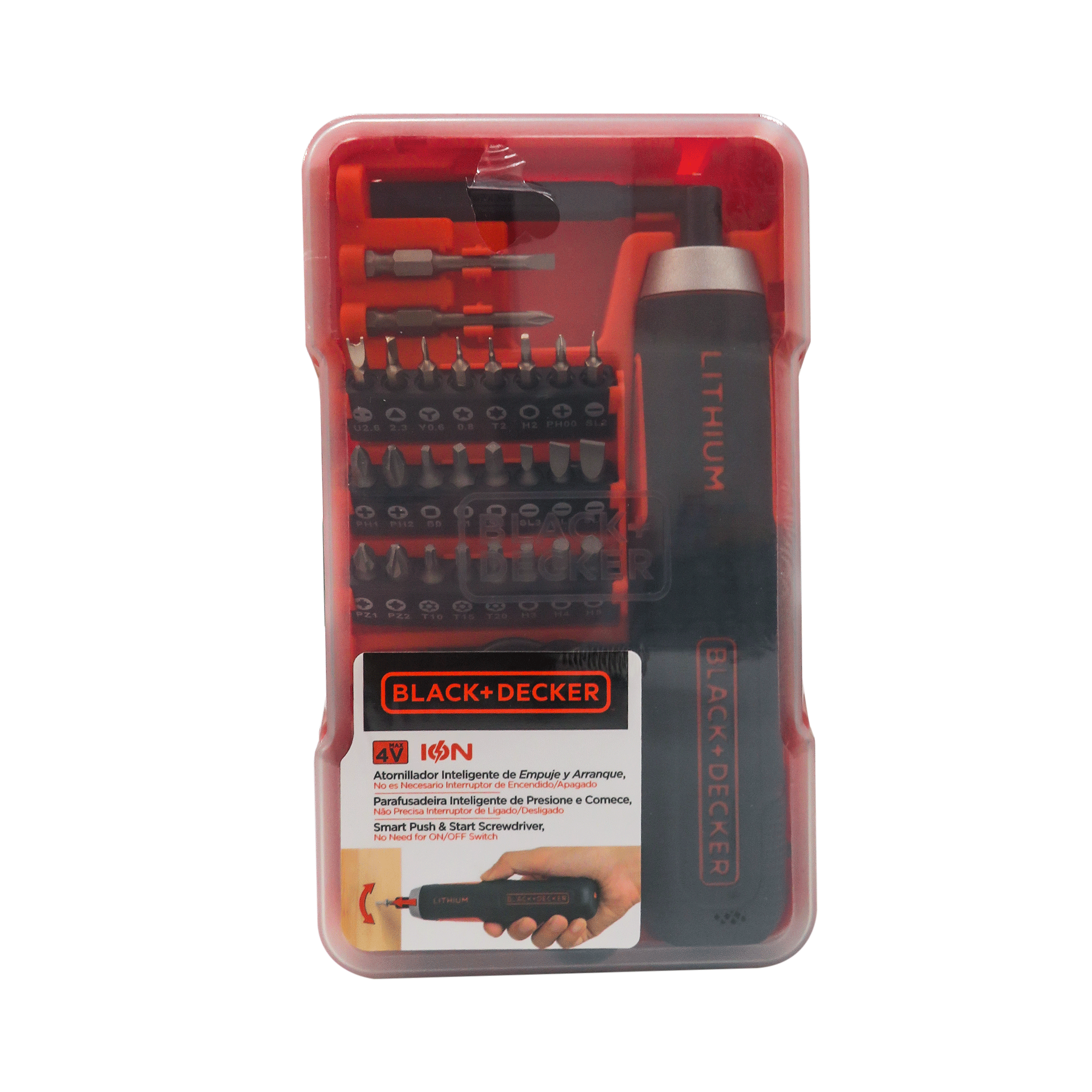 Atornillador Black and Decker BD40K27 B3 Accesorios FERREKUPER