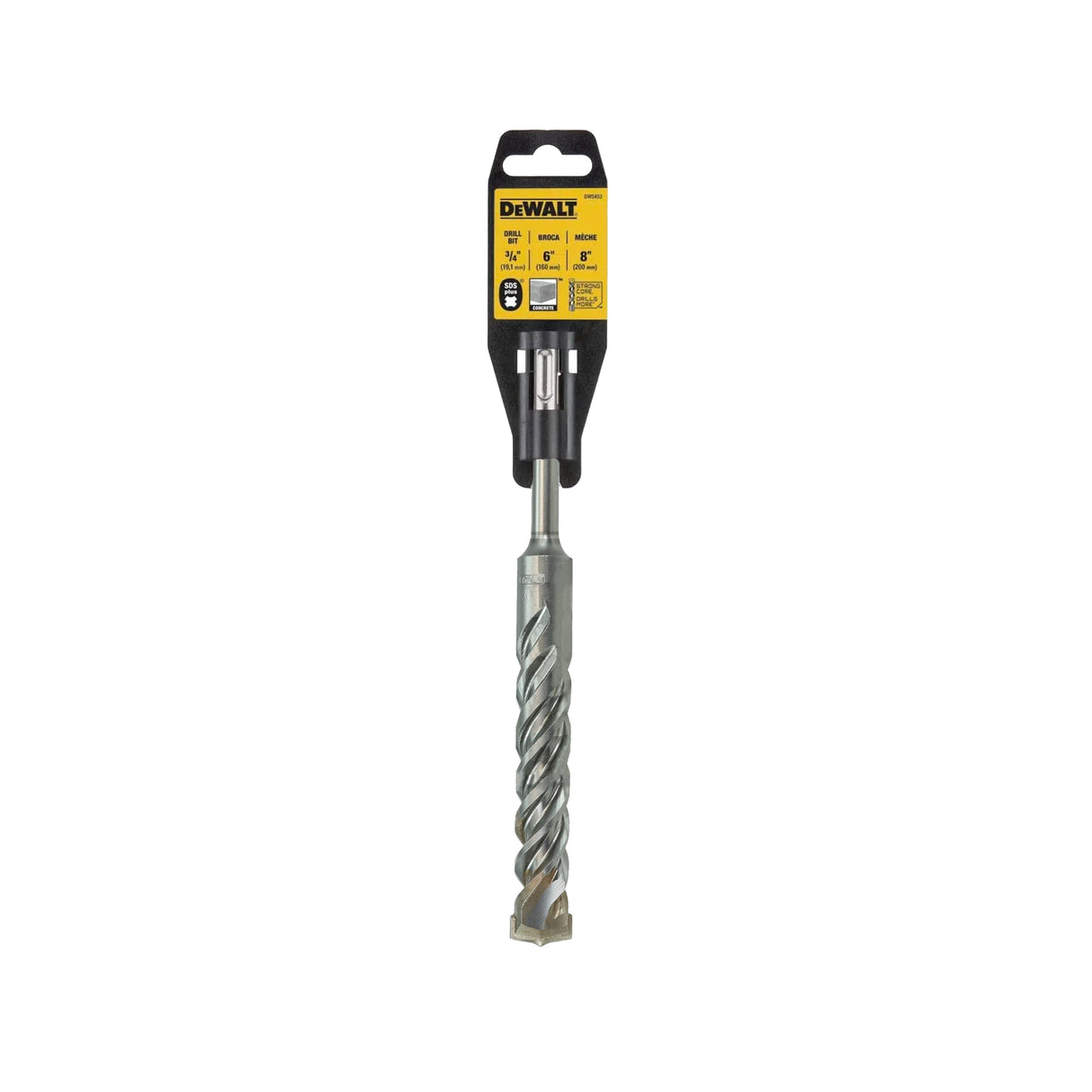 Broca para Concreto SDS Plus Dewalt DW5453 3/4 X 8"