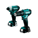 Combo Makita CLX228 Atornillador TD110D + Rotomartillo HP333D + Accesorios