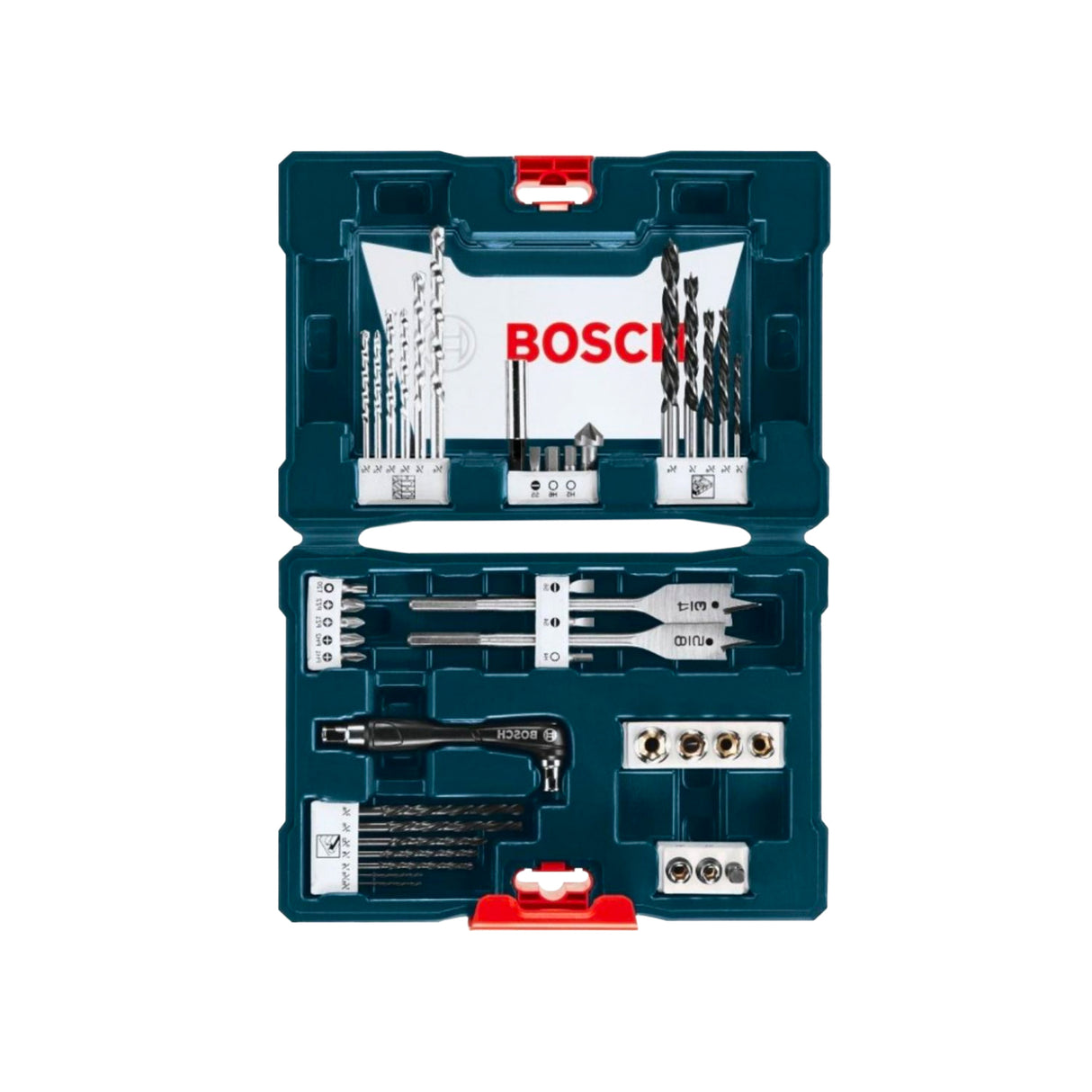 Combo Rotomartillo Bosch GSB180 - LI 1/2"" + Set de Brocas y Cinceles 41 Pzs
