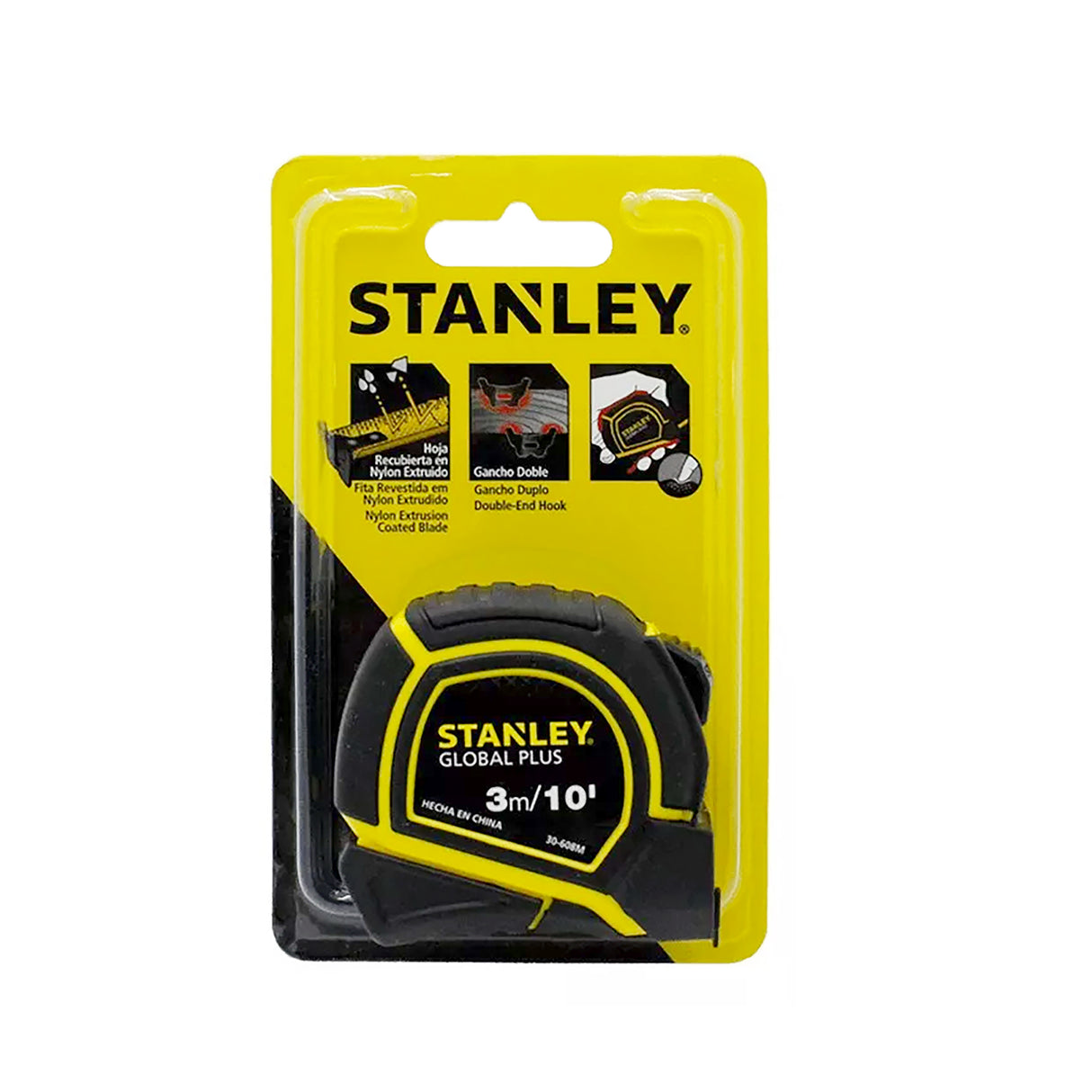 Flexómetro Stanley 30-608M 3 Mts