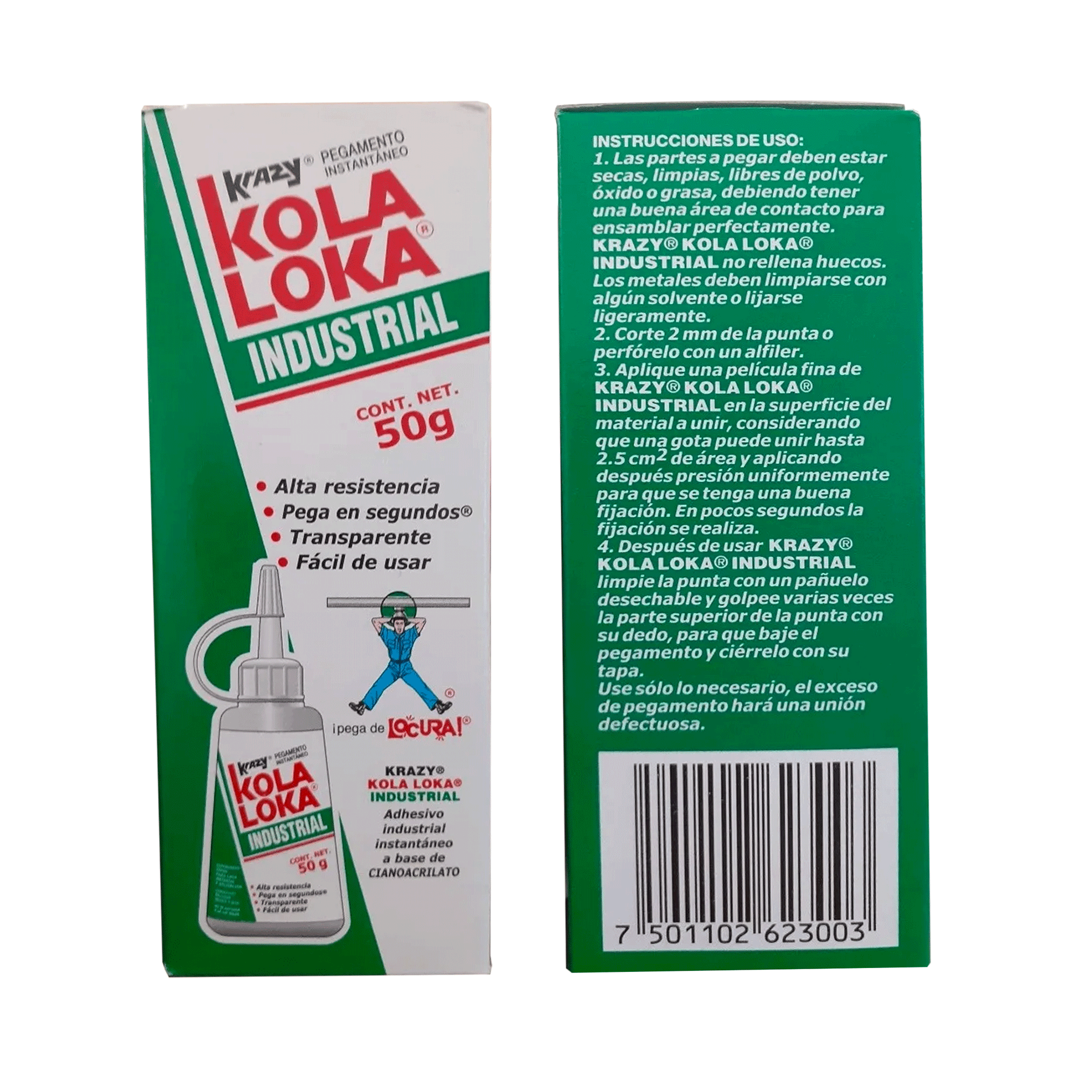 Pegamento instantáneo Kola Loka pack con 11 pzs.