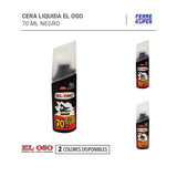 Cera para Calzado El Oso Liquida 70 ml