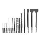 Set de Brocas y Cinceles SDS Plus Dewalt DWA0870 15 Pzs